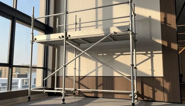 脚手架在建筑施工中的保养实践与场景应用分析