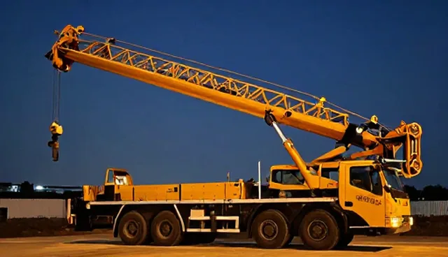 QY100汽车起重机适用条件下的实际作业场景解析