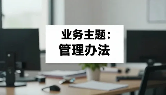 技术难点下的实际应用：管理办法在关键场景中的实践