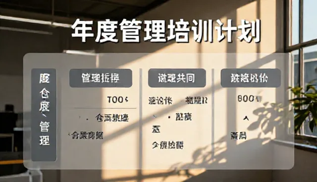 构建高效管理培训体系的实用策略
