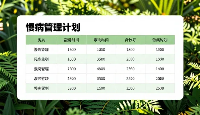 健康管理服务性能维持与环境适应性建议