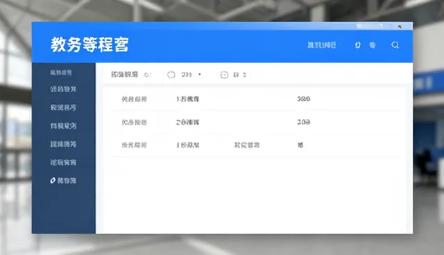教务管理系统使用中的常见问题及优化策略