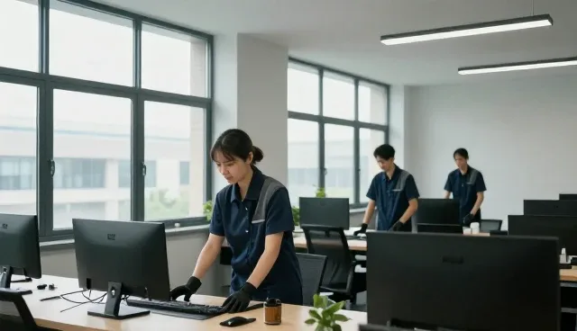 绿化养护场景下保洁服务的性能表现分析