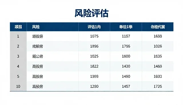 投资企业风险评估：两种做法的对比与适用条件