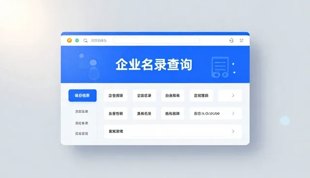 企业名录查询常见问题及实用解决方法