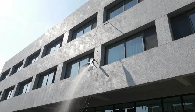 高空作业中外墙清洗服务的选型关注点分析
