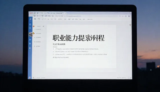 职业能力提升课程在不同场景中的应用与维护策略