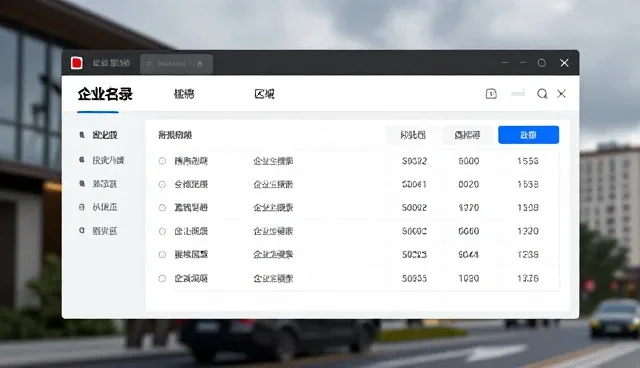 区域精准搜索如何提升企业名录数据库的查询效率