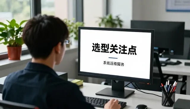 运维监控系统选型中需关注的四大核心要素