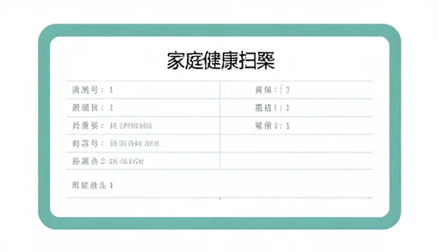 慢病随访中的家庭健康档案应用与维护指南
