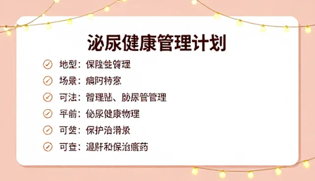 泌尿健康管理计划的系统稳定性维护建议