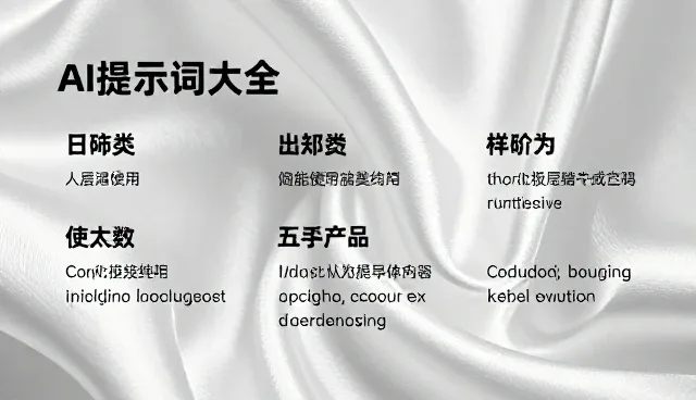 生活规划提示词对结果影响的原因分析