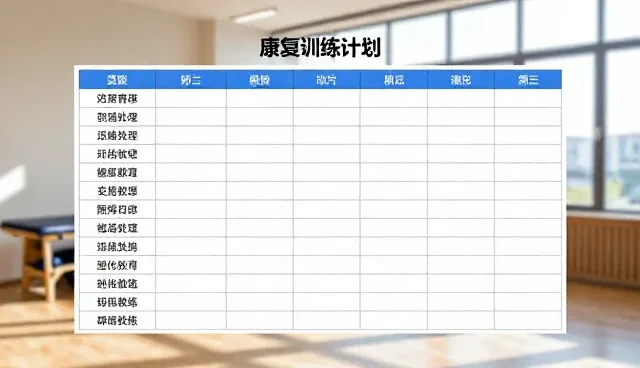 核对清单：康复训练计划服务模式常见问题处理