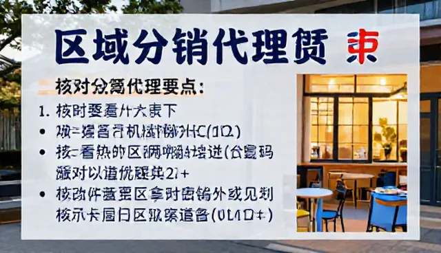 核对清单：渠道分销合作中性能表现关键点