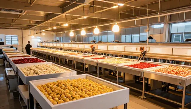 食品生产加工物流优化，提升效率与质量控制