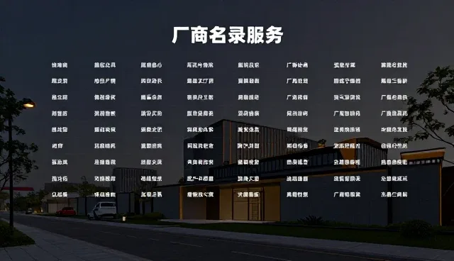 厂商名录服务在品牌推广中的实际应用与维护建议