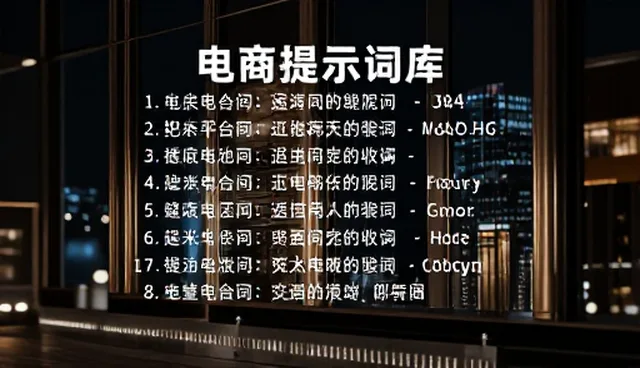 电商内容提示词库选型的核心关注点