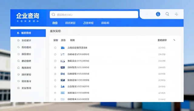 企业名录查询服务选型的关键要素分析