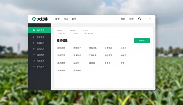 物流系统配置优化推动信息反馈效率提升