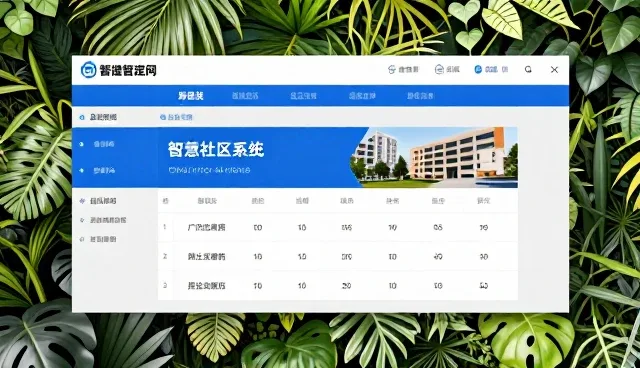 技术开发服务在智慧社区中的多场景应用分析