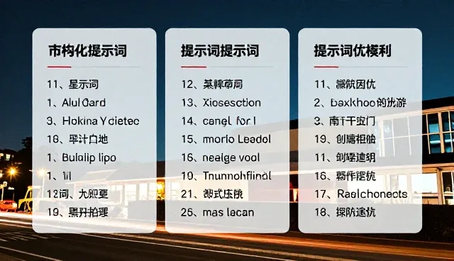童话故事提示词：结构化提示词模板的供给分析