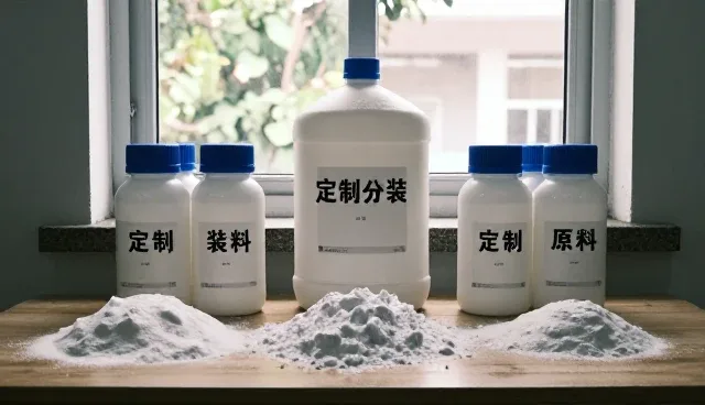 定制分装原料选型中的配套服务关键作用
