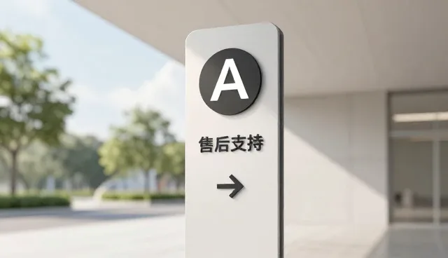 标识标牌定制中的客户保障策略与使用维护要点