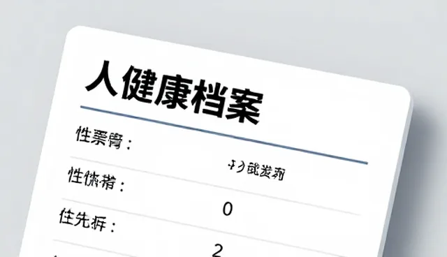 门诊康复训练计划如何推动个人健康档案的系统化管理