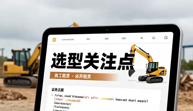管网工程中施工设备租赁常见问题与应对策略