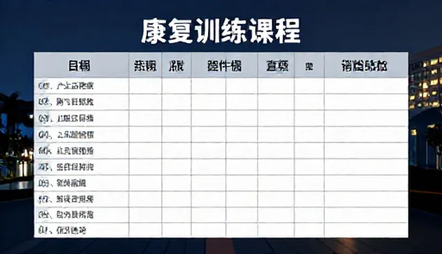 康复训练计划如何影响慢病随访效果