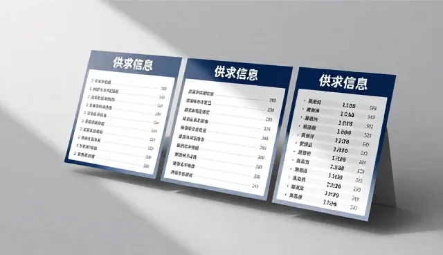 供求信息推广中的常见问题及解决建议