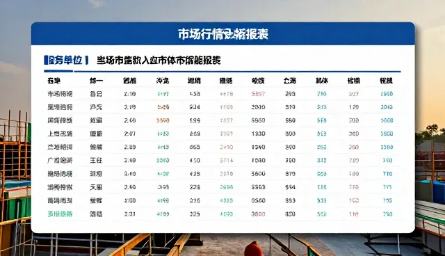 核对清单：供求信息分析报告的性能与适用条件
