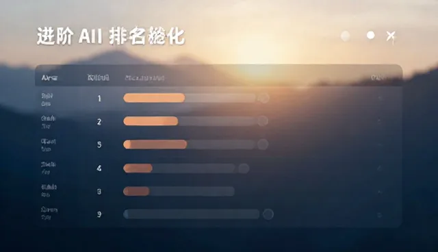进阶AI排名优化：选型与维护的实战建议