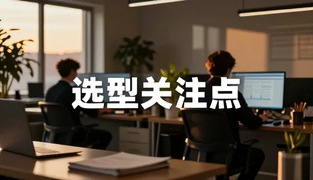 系统开发选型关注点：从使用与维护角度的深度解析