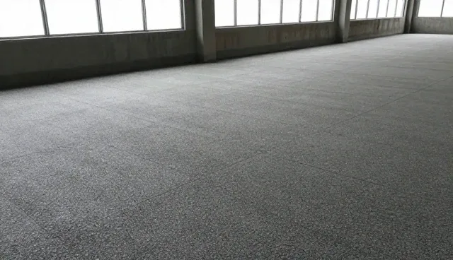 医院大厅水磨石地坪施工条件分析
