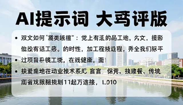 工作总结提示词：适用情况与限制说明