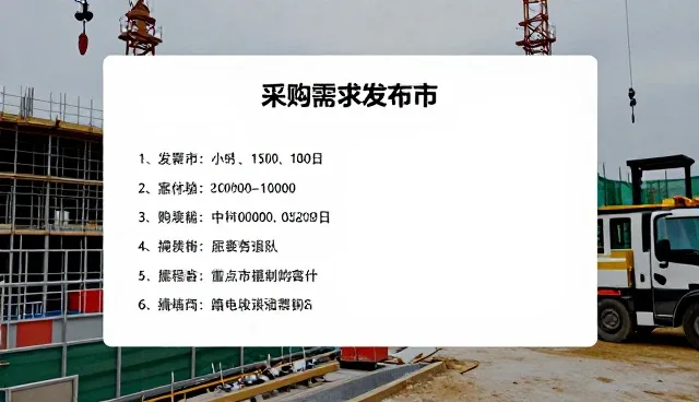 如何提升采购需求发布的性能效率，优化流程执行