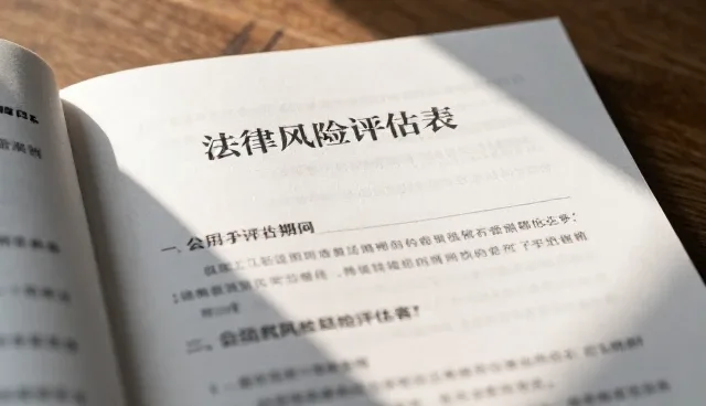 法律风险评估报告在业务发展趋势中的选型关注点