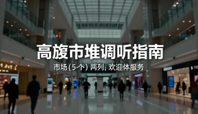 市场调研中流程优化与适用条件分析