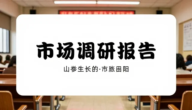 市场调研在不同行业中的性能表现与适用条件分析