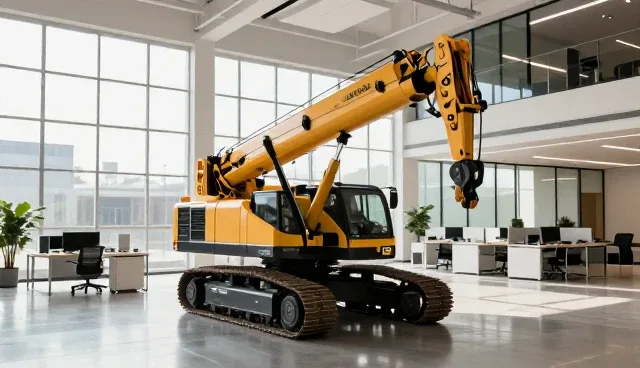 宝应网站建设，吊车选型关注点与履带吊设备应用分析