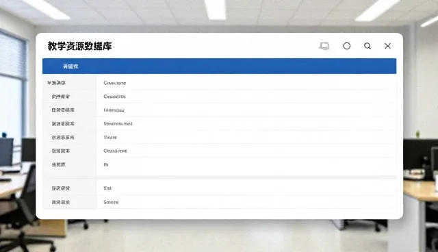 教学资源数据库选型需重视技术更新与数据适配性