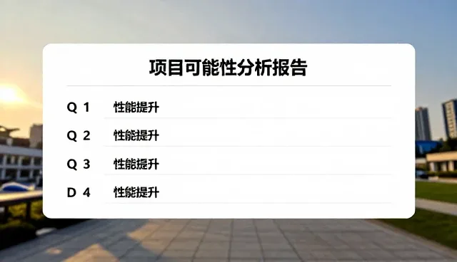项目可行性分析在管理规范中的实际应用