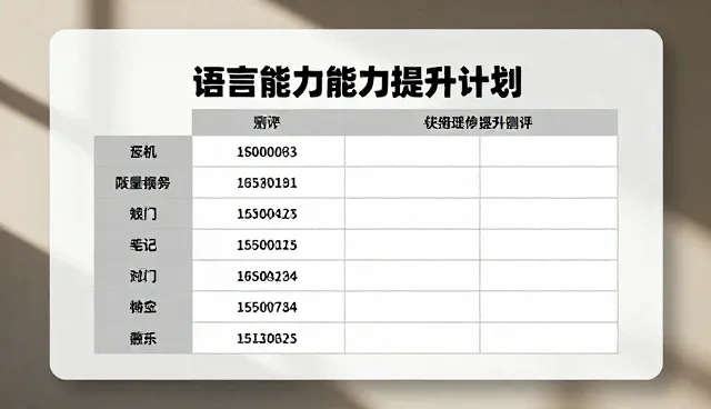 语言能力测评如何推动个性化学习方案设计