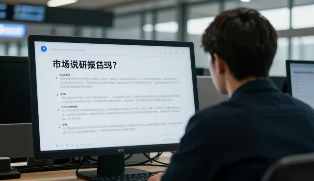 市场调研报告中的选型关注点及问题处理方法