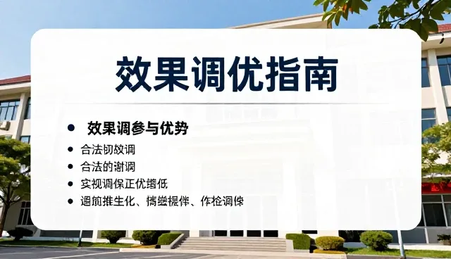 如何通过数据驱动实现精准效果调优